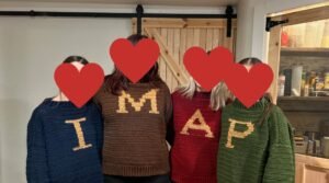 Custom order Handmade Harry Potter inspired sweater